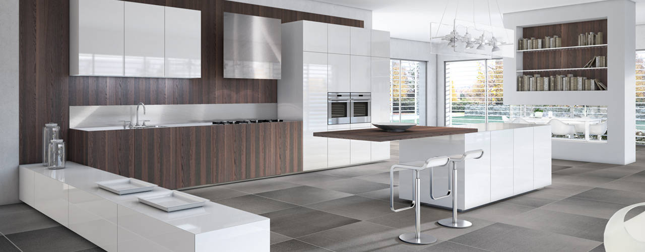 COCINAS, MUEBLES RABANAL SL MUEBLES RABANAL SL Кухня в стиле минимализм