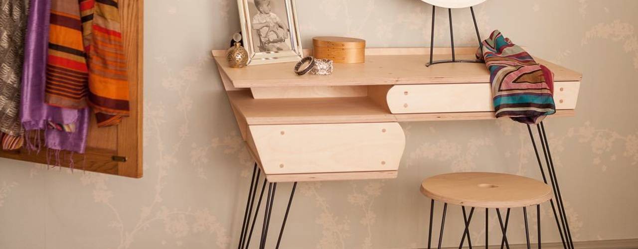 dressing table, tim germain furniture designer/maker tim germain furniture designer/maker Modern style dressing rooms