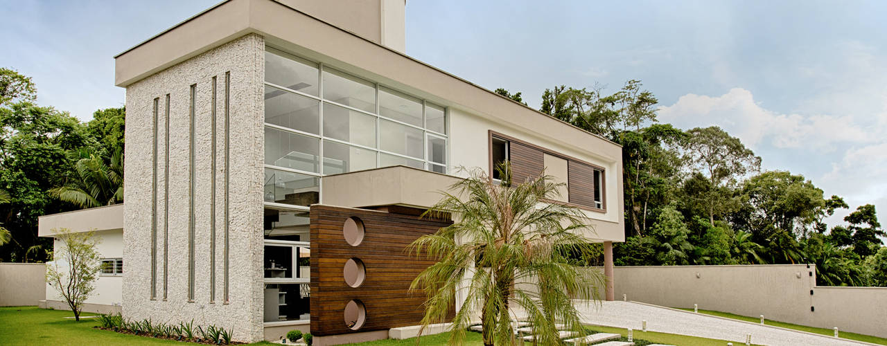 Casa AG, Espaço do Traço arquitetura Espaço do Traço arquitetura 現代房屋設計點子、靈感 & 圖片