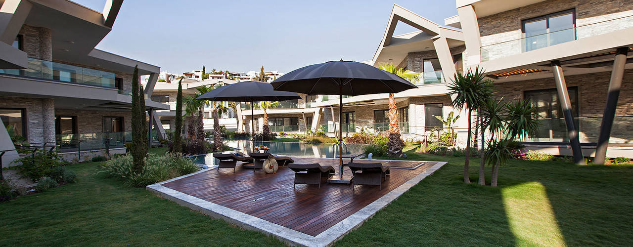 RETRON BODRUM PEYZAJ PROJESİ, Studio BEMS Studio BEMS Modern garden