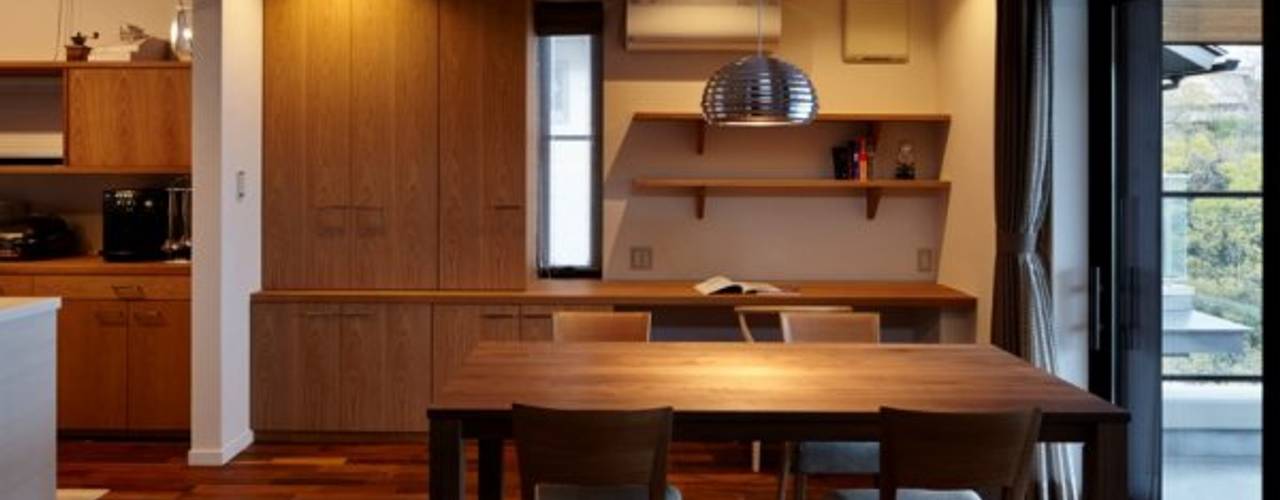 桜坂の家, 1級建築士事務所 アトリエ フーガ 1級建築士事務所 アトリエ フーガ Scandinavian style dining room