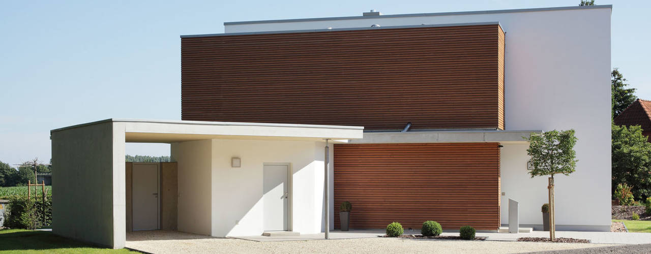 Zukunftsträger in Sachen Optik und Energie, Massiv mein Haus aus Mauerwerk Massiv mein Haus aus Mauerwerk Modern houses