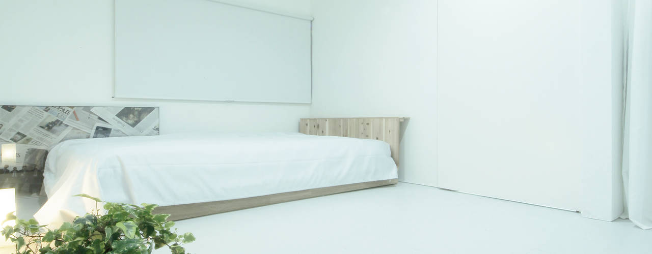 House for Installation, Jun Murata | JAM Jun Murata | JAM Minimalist bedroom