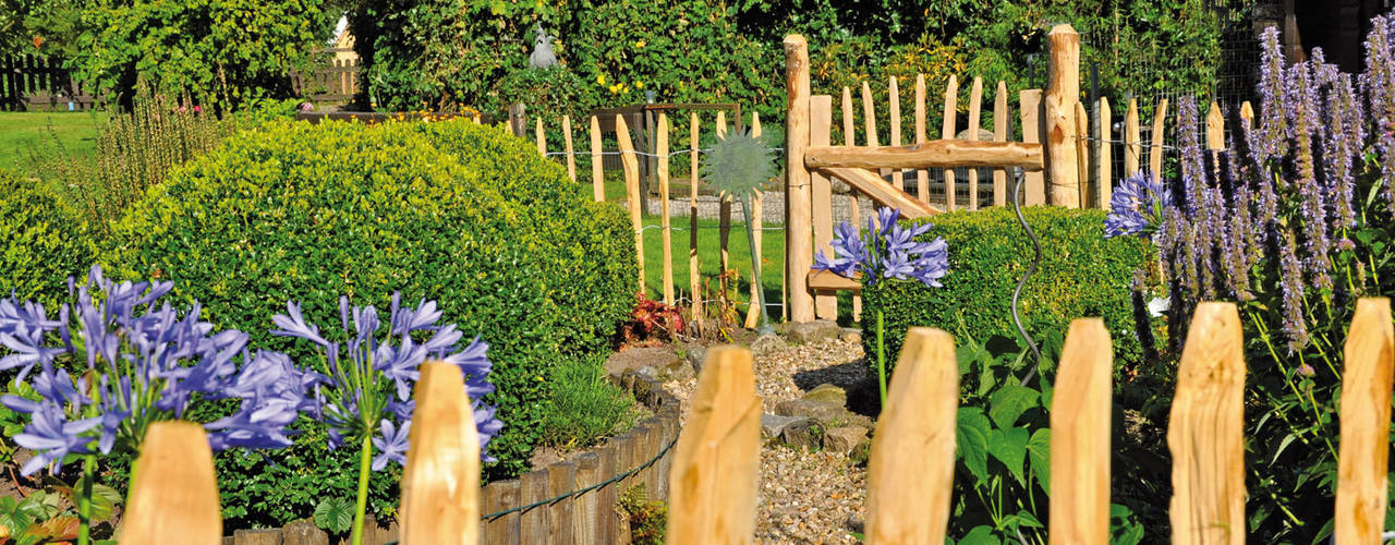 Holzzäune, meingartenversand.de meingartenversand.de Garten im Landhausstil