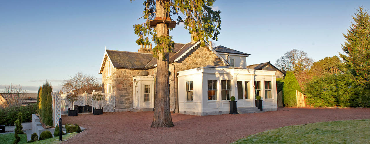 Ramsden House, Peterculter, Aberdeen, Roundhouse Architecture Ltd Roundhouse Architecture Ltd Rumah Modern