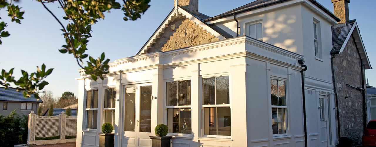 Ramsden House, Peterculter, Aberdeen, Roundhouse Architecture Ltd Roundhouse Architecture Ltd Mediterranean style houses