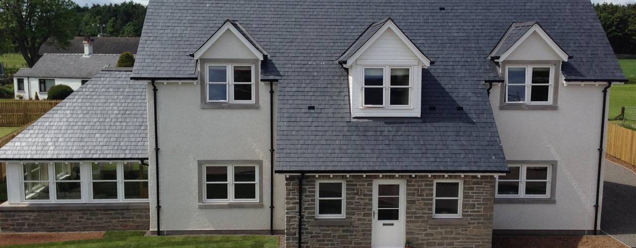 Ecclesgreig Gardens, St. Cyrus, Aberdeenshire, Roundhouse Architecture Ltd Roundhouse Architecture Ltd Casas modernas