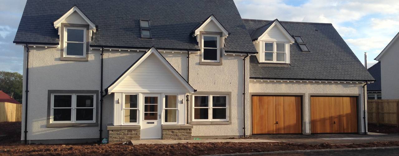 Ecclesgreig Gardens, St. Cyrus, Aberdeenshire, Roundhouse Architecture Ltd Roundhouse Architecture Ltd Moderne huizen