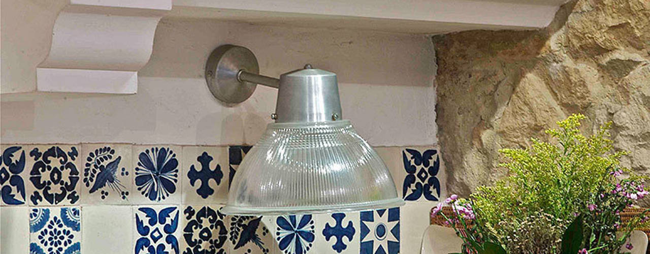 Proyecto decoración de un txoko tradicional en Getxo., Urbana Interiorismo Urbana Interiorismo Rustic style kitchen