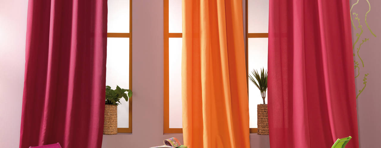 Rideaux prêts à poser>Candy Fresh>DOUBLE NATTE, So Textil So Textil Chambre moderne