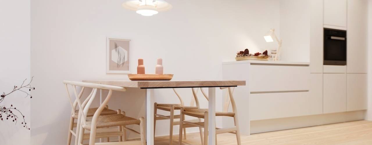 Charmante Altbauwohnung in Berlin, pur natur pur natur Scandinavian style dining room