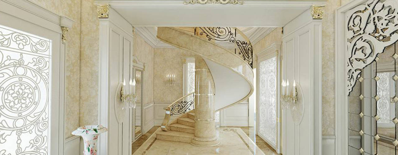 homify Classic style corridor, hallway and stairs