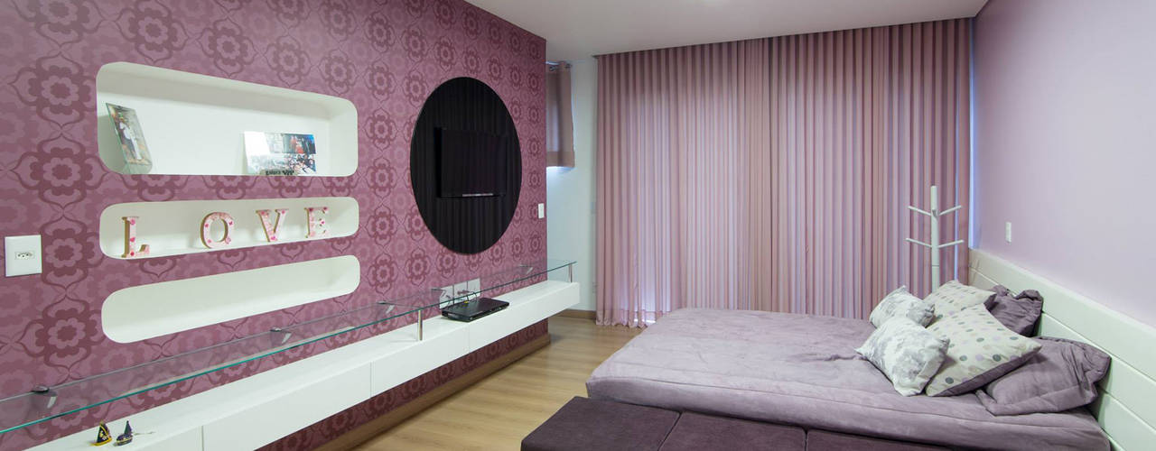 CASA ESTÂNCIAS DO HIBISCO, Mutabile Arquitetura Mutabile Arquitetura Modern style bedroom