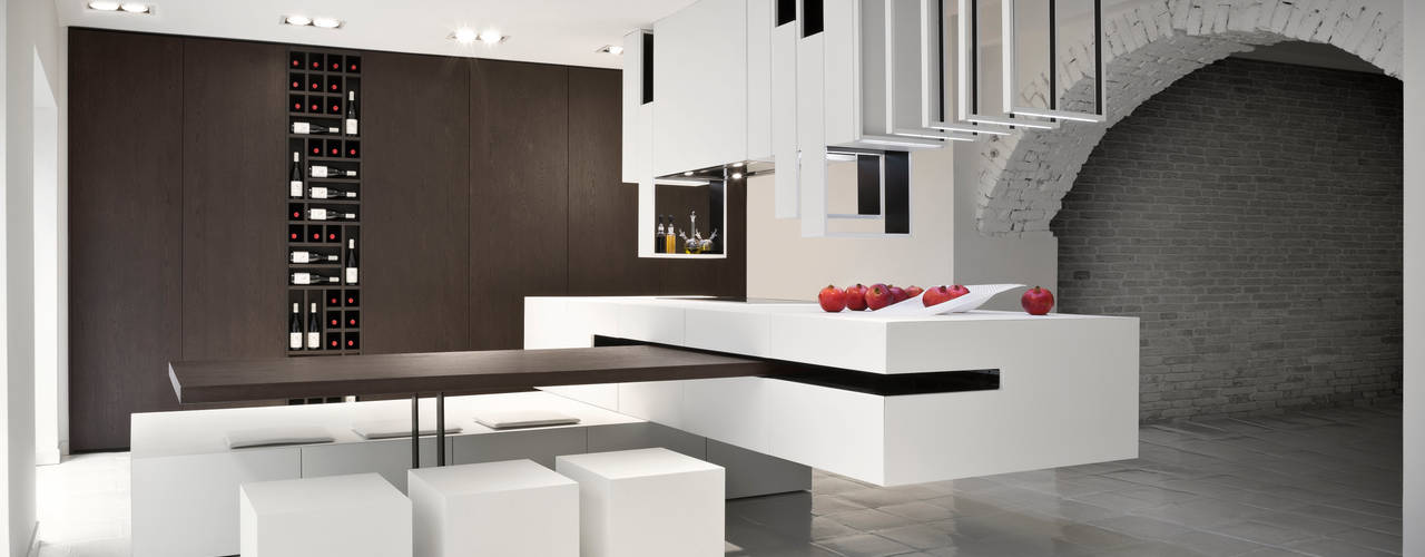 The Cut Kitchen, Alessandro Isola Ltd Alessandro Isola Ltd Modern kitchen