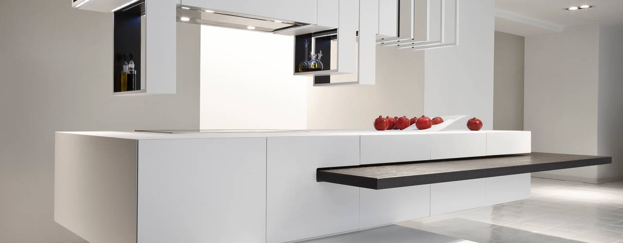 The Cut Kitchen, Alessandro Isola Ltd Alessandro Isola Ltd Modern Mutfak