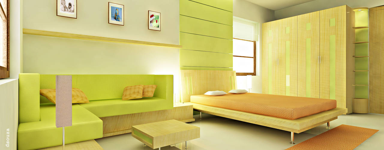 Bedroom Interiors , Preetham Interior Designer Preetham Interior Designer Quartos minimalistas