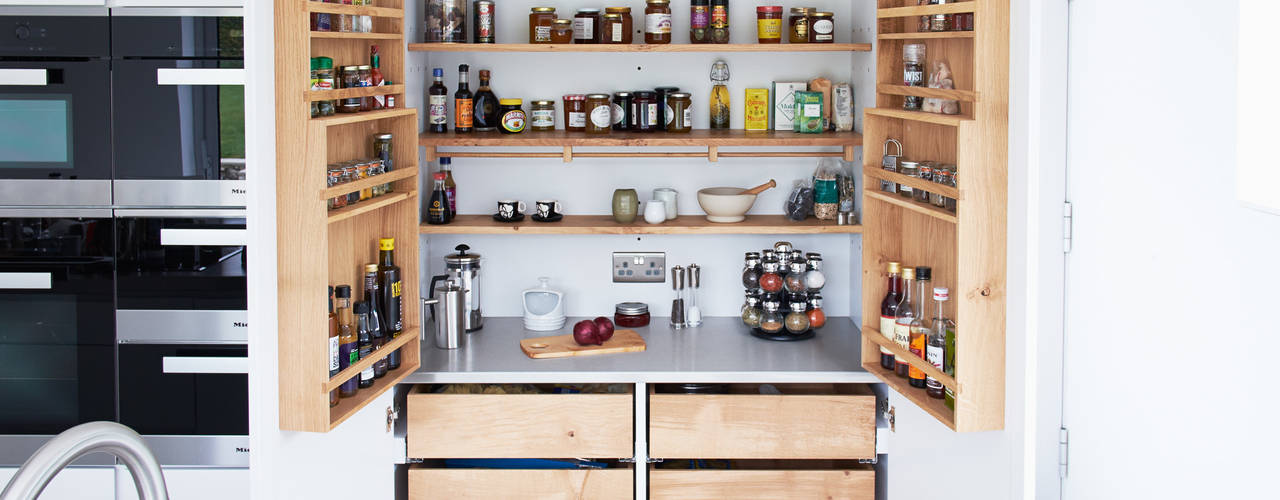 Bespoke Minimalist Kitchen By Luxmoore & Co, Luxmoore & Co Luxmoore & Co Nhà bếp phong cách tối giản