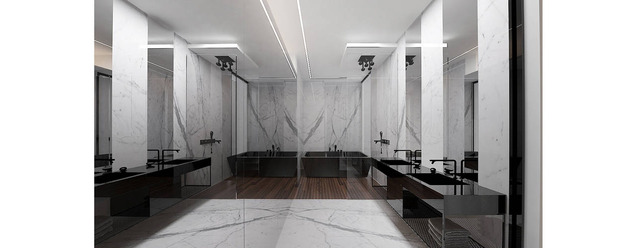 SE Konutu, VEN MİMARLIK VEN MİMARLIK Modern bathroom