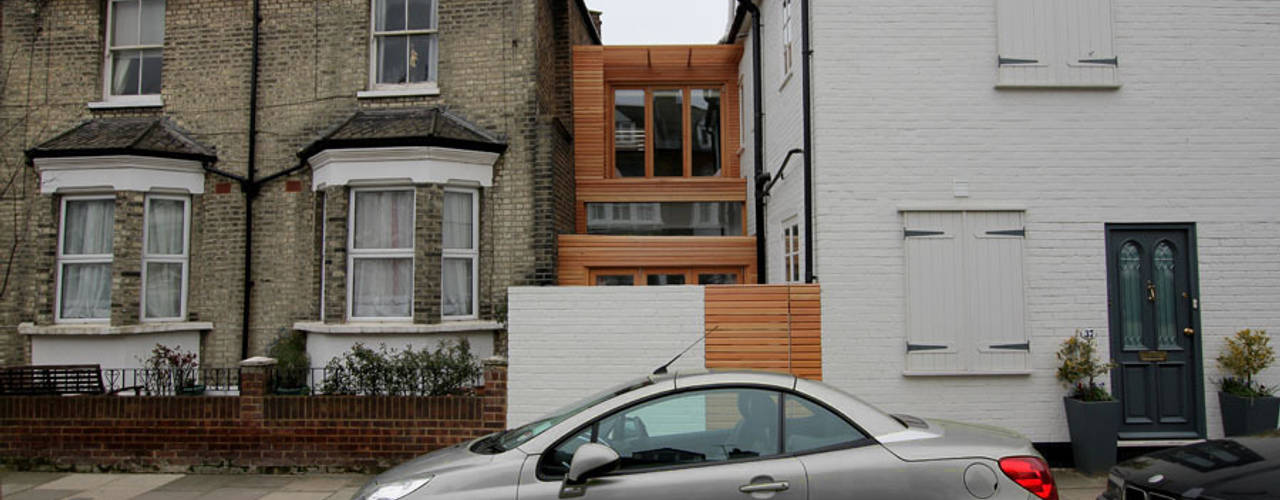 Unique Side Extension with Kitchen and Bedroom / Office Space: Wellesley Avenue, Hammersmith, Affleck Property Services Affleck Property Services Casas modernas