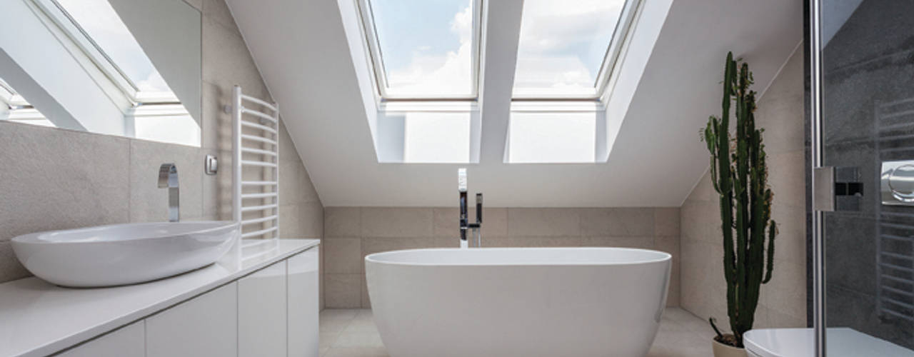 Dinkee Bath , BC Designs BC Designs Minimalistyczna łazienka