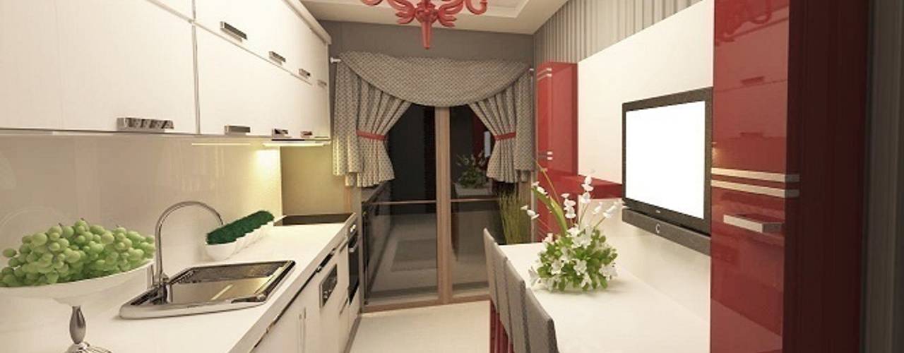 Feng Shui Uygulama, Meral Akçay Konsept ve Mimarlık Meral Akçay Konsept ve Mimarlık Modern kitchen