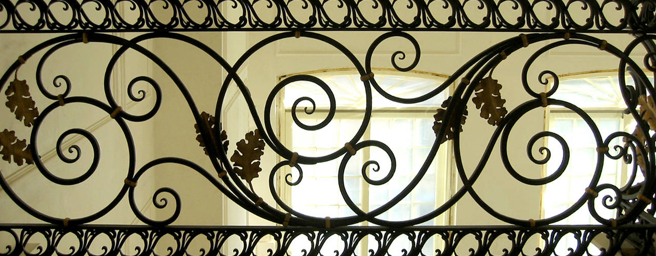 Various Works, VilliZANINI Wrought Iron Art Since 1655 VilliZANINI Wrought Iron Art Since 1655 Koridor & Tangga Klasik Besi/Baja