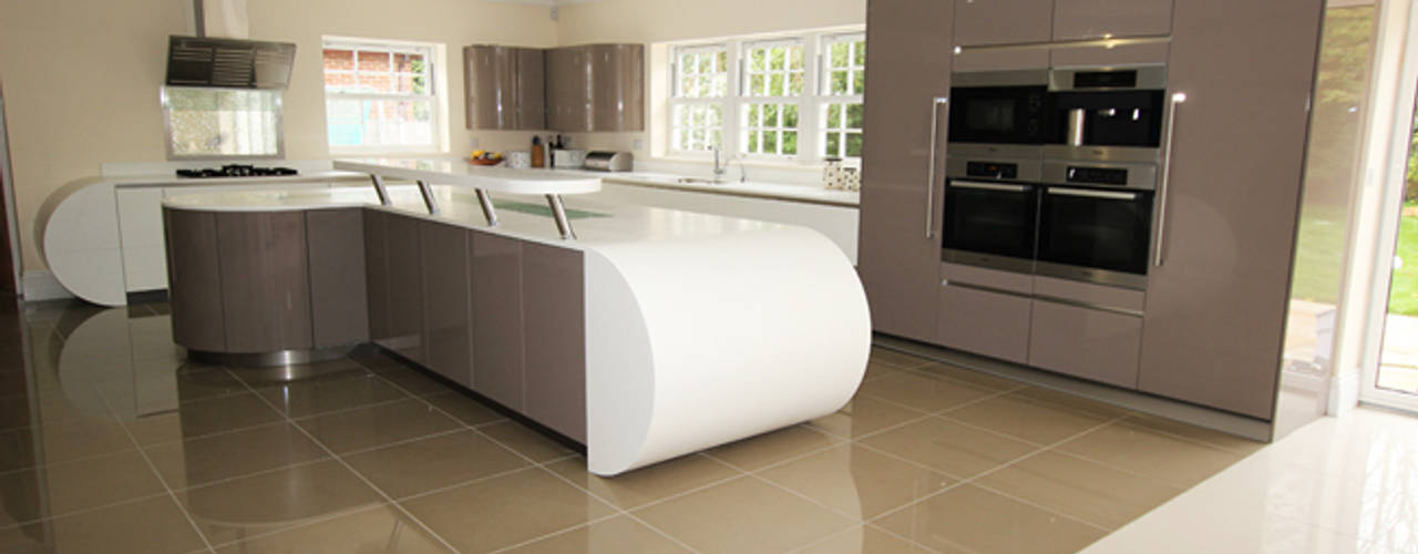 Gloss Kitchens, LWK London Kitchens LWK London Kitchens Cocinas de estilo moderno