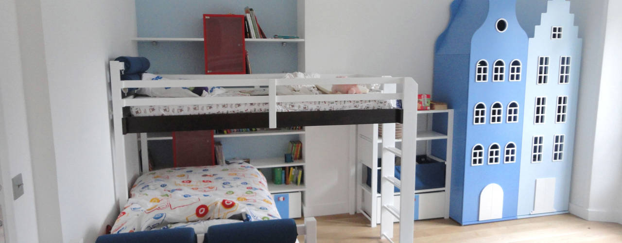 Appartement Paris 17e, Ateliers Safouane Ateliers Safouane Modern nursery/kids room