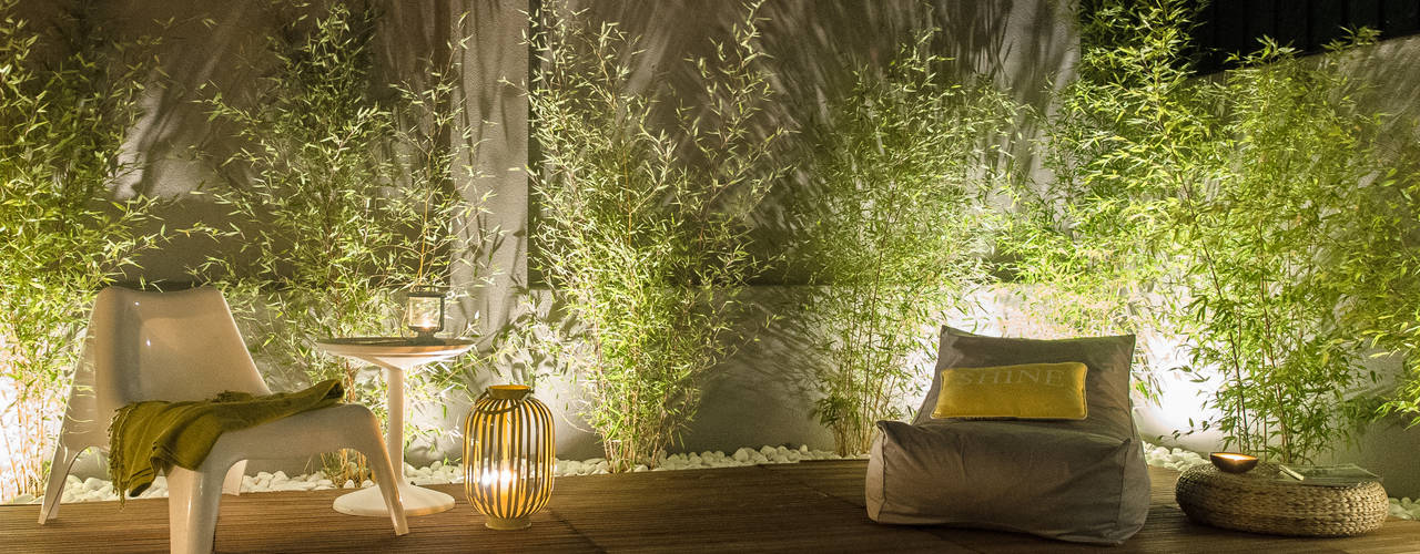 Bamboo Terrace - Sintra, MUDA Home Design MUDA Home Design Jardines rústicos