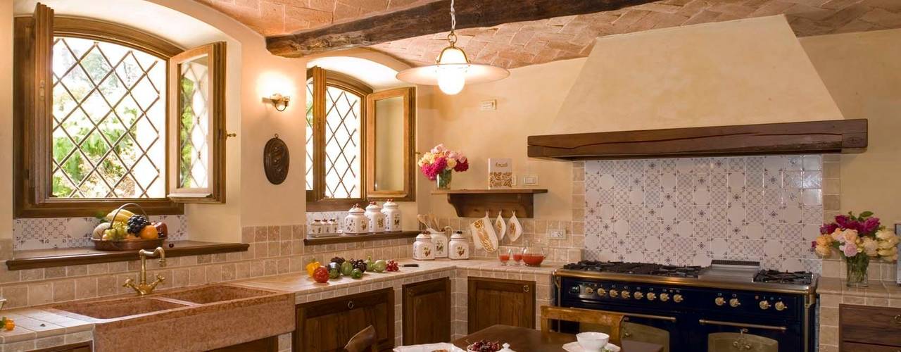 SULLE COLLINE REGGIANE, ADS Studio di Architettura ADS Studio di Architettura Rustic style kitchen