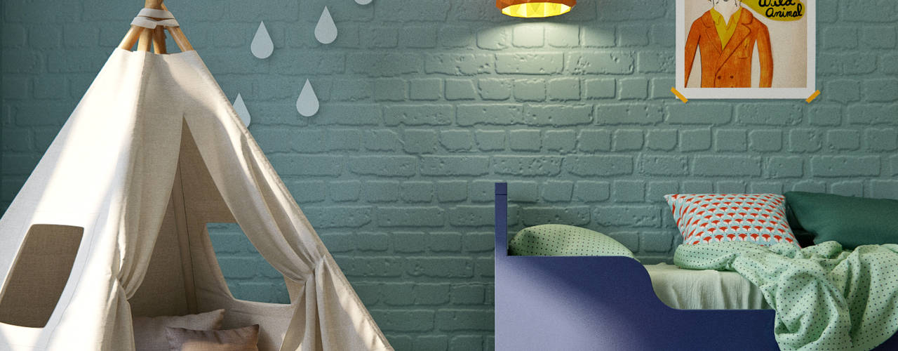 Decora tu dormitorio con papel pintado - 7 Ideas originales, homify