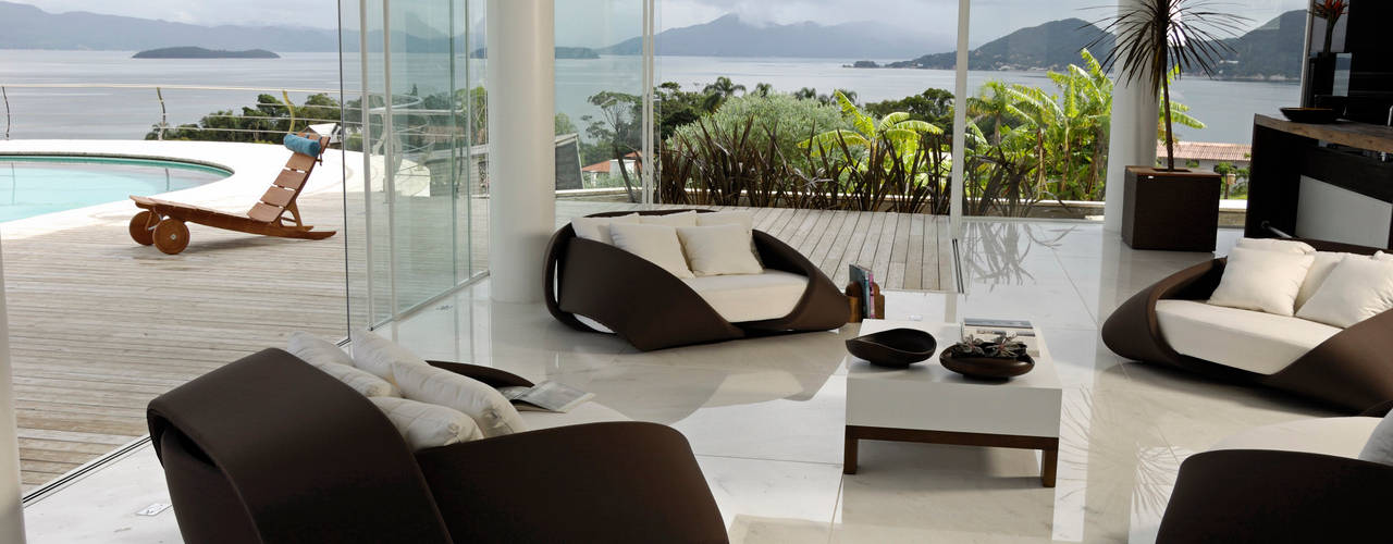 ​Cond. St. Barth, Mantovani e Rita Arquitetura Mantovani e Rita Arquitetura Living room