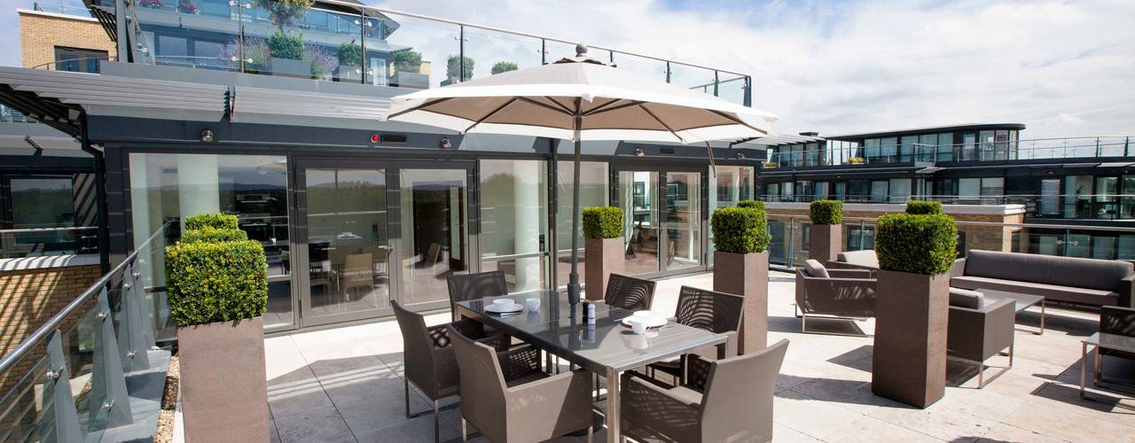 Kew Roof Terrace, Cameron Landscapes and Gardens Cameron Landscapes and Gardens Roof terrace