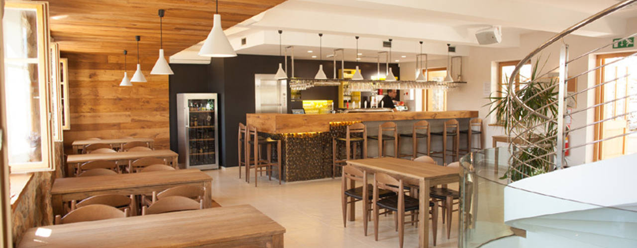 Birreria su tre piani in Slovenia, Rizzi Rizzi Commercial spaces