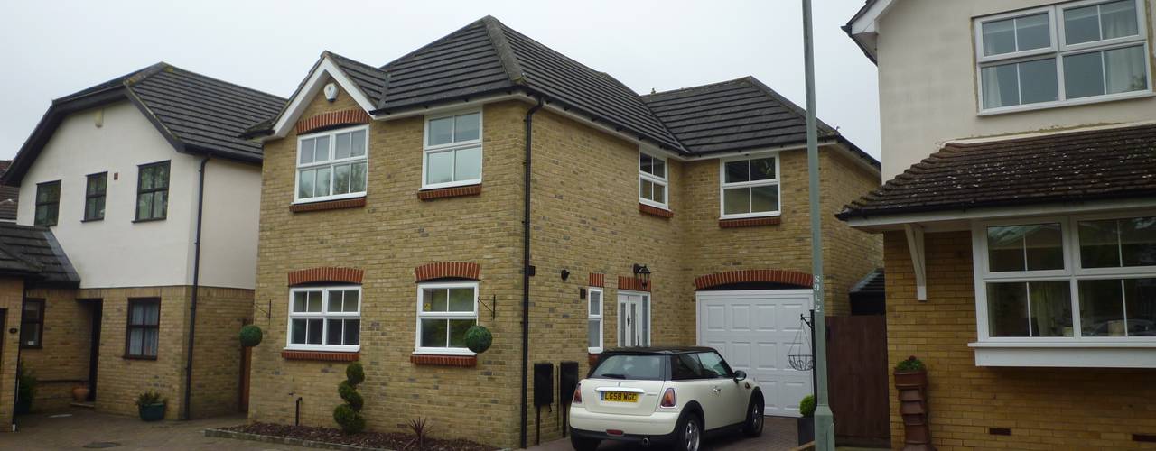 Orpington - Residential Extension, Arc 3 Architects & Chartered Surveyors Arc 3 Architects & Chartered Surveyors منازل