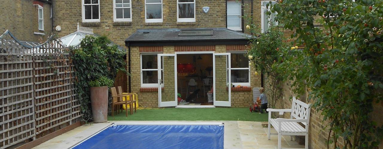 Fulham, London - rear extension, loft conversion and entire house renovation including inserting swimming pool, Zebra Property Group Zebra Property Group