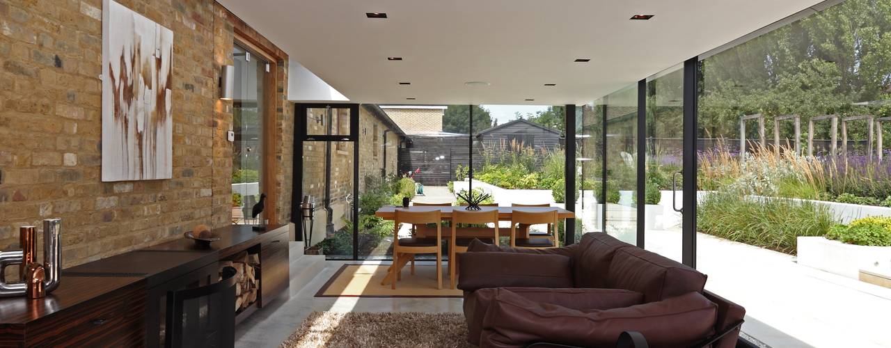 Dovecote Barn, Tye Architects Tye Architects Salas modernas