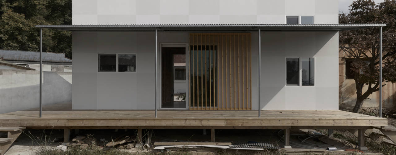 부여 작은집 / Buyeo Small House, lokaldesign lokaldesign Casas de estilo rústico