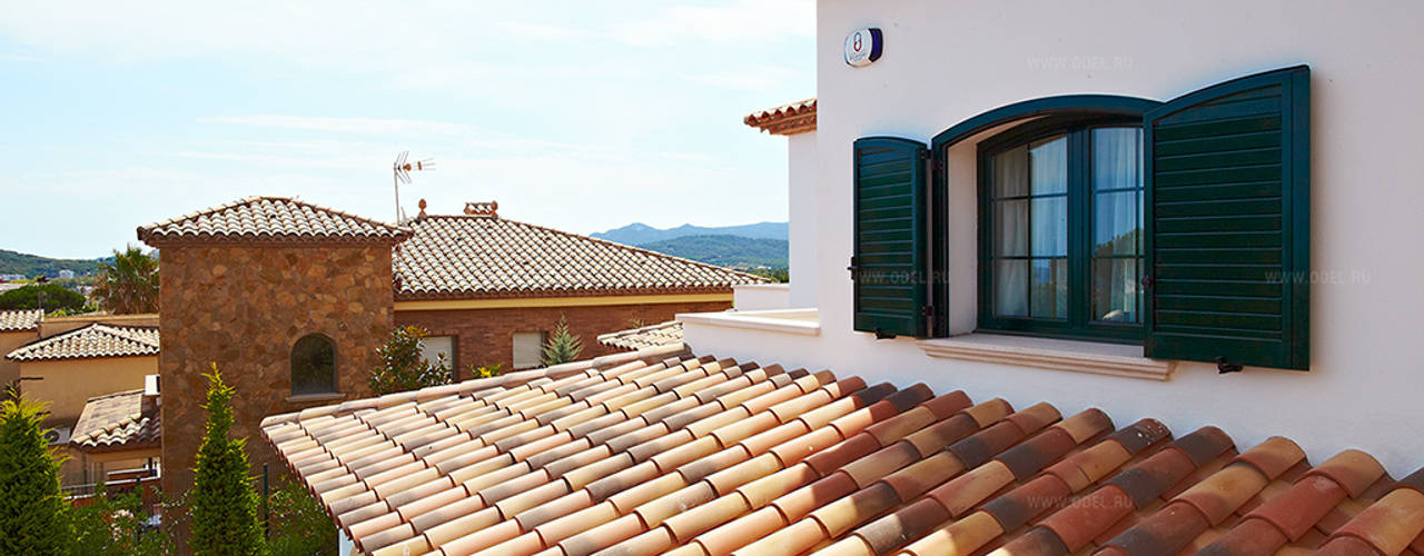 Вилла в Испанской Каталонии, ODEL ODEL Terrace house Bricks