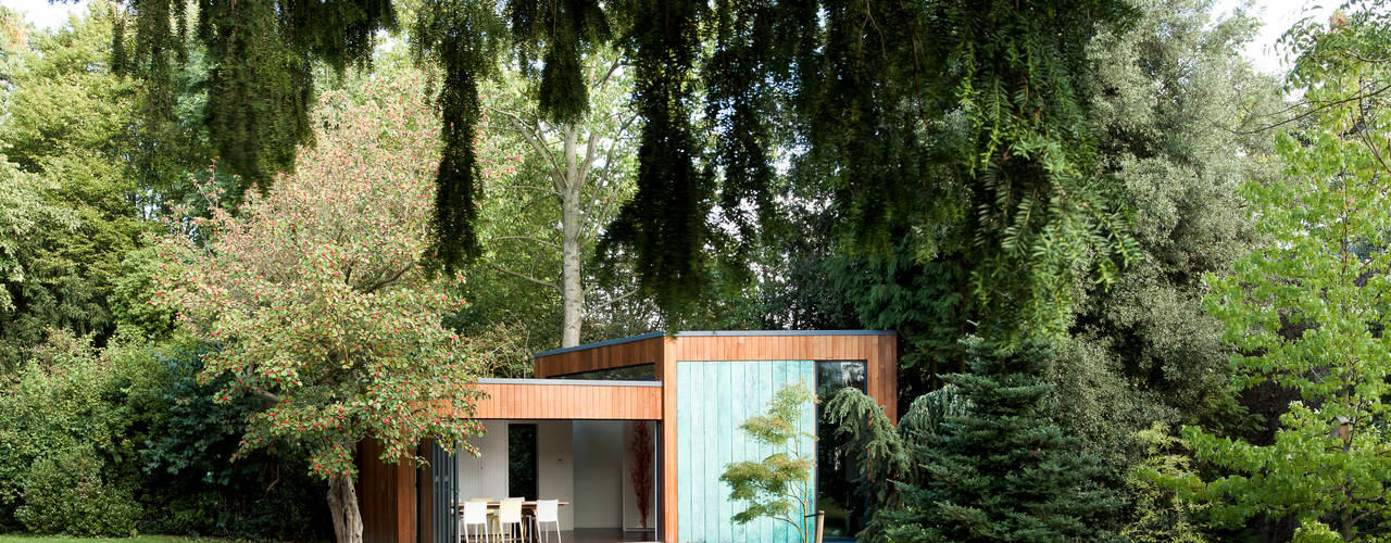 Summer House, Blackheath, Fraser Brown MacKenna Architects Fraser Brown MacKenna Architects Modern Living Room