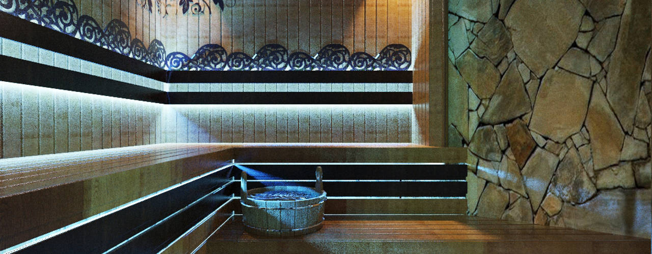 Ванная комната в стиле SPA салона, Студия дизайна ROMANIUK DESIGN Студия дизайна ROMANIUK DESIGN Nowoczesne spa