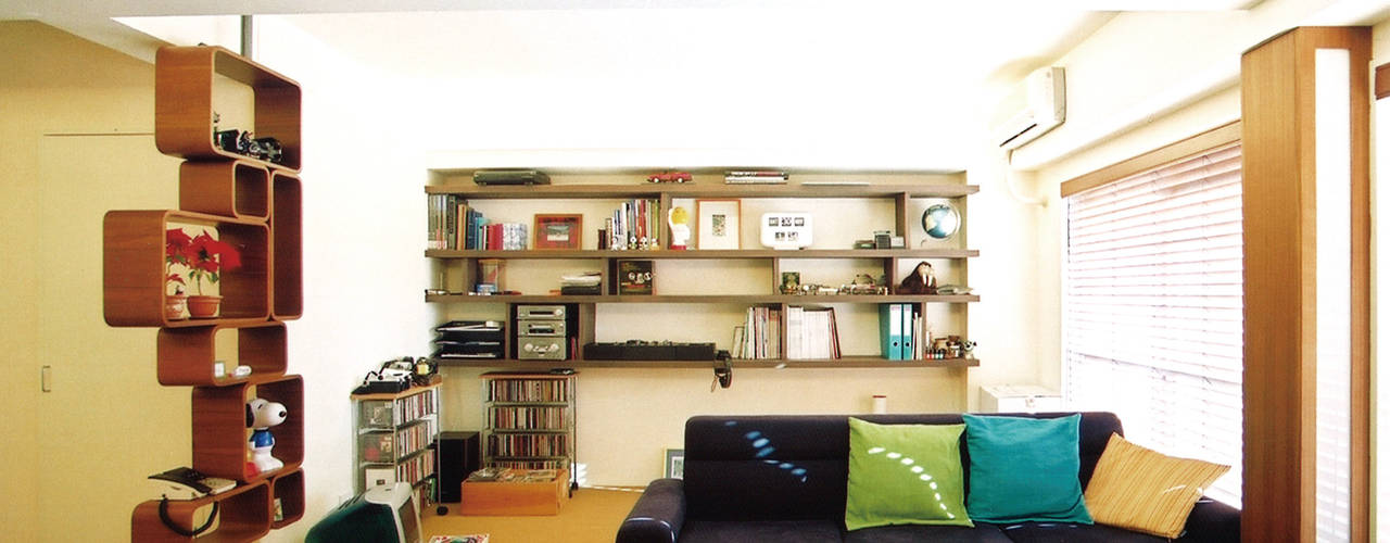 恵比寿の家, 株式会社エキップ 株式会社エキップ Eclectic style living room
