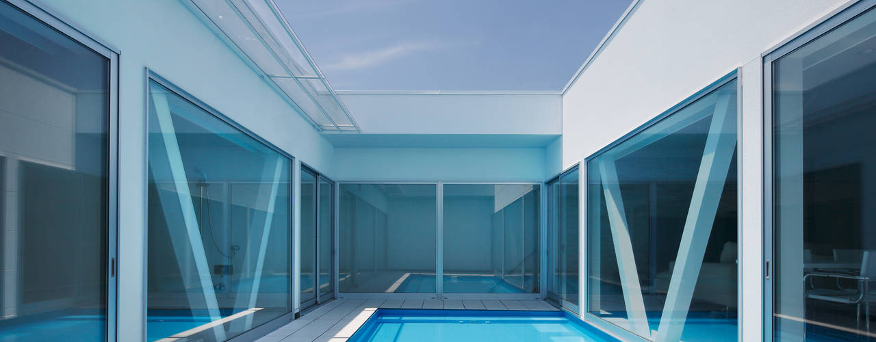 l a n i, *studio LOOP 建築設計事務所 *studio LOOP 建築設計事務所 Modern Pool