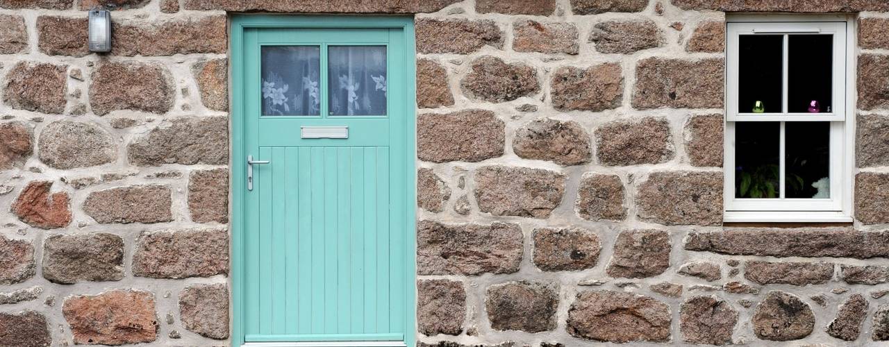 Old School House, Glen Dye, Banchory, Aberdeenshire, Roundhouse Architecture Ltd Roundhouse Architecture Ltd Puertas y ventanas rurales