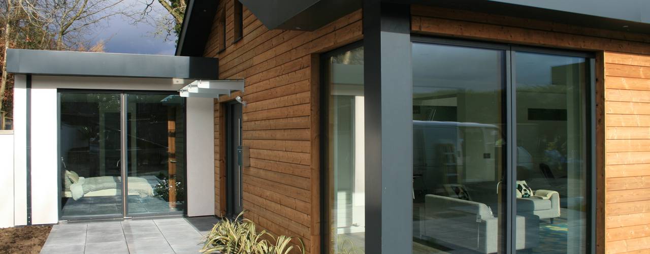 Schoolmasters modular Eco house: Aberdeen, Scotland, build different build different Casas modernas: Ideas, diseños y decoración