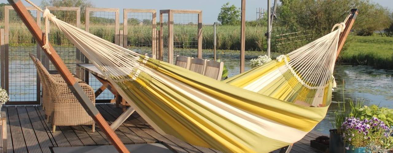 Las hamacas más cómodas para descansar en el jardín, terraza o campo