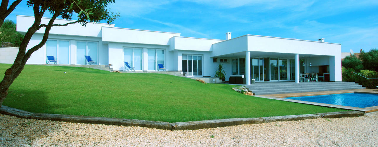 Detached house in Binibeca, FG ARQUITECTES FG ARQUITECTES Дома в стиле модерн