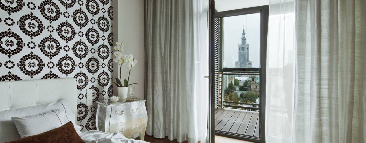 Apartament Grzybowska, Ndesign Ndesign Спальня