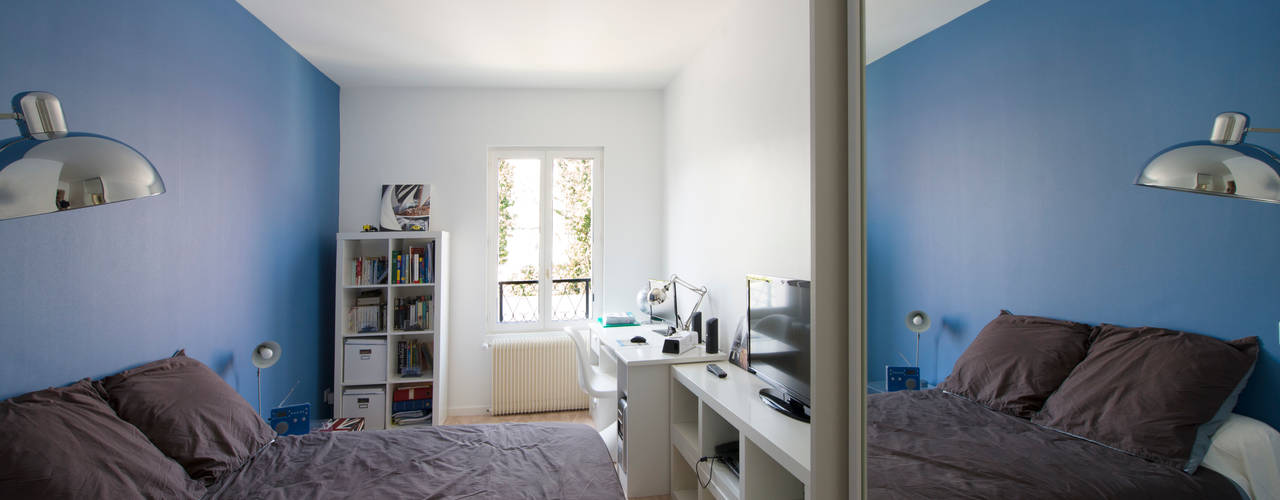 Maison individuelle Versailles, Hélène de Tassigny Hélène de Tassigny Nursery/kid’s room