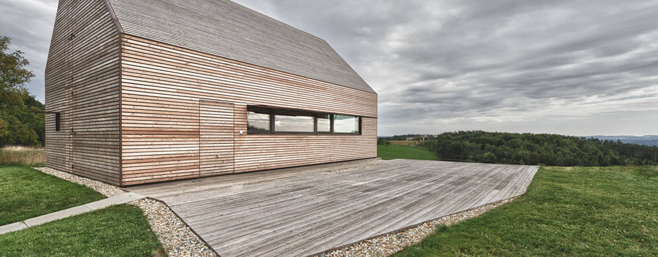 Sommerhaus Südburgenland, 24gramm Architektur 24gramm Architektur Casas de estilo moderno